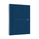 Spiraalblok Oxford Origin A4+ lijn 140 pagina's 80gr blauw