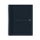 Spiraalblok Oxford Origin A4+ ruit 5x5mm 140 pagina's 80gr zwart