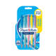 Balpen Paper Mate Flexgrip Ultra pastel medium assorti blister à 5st