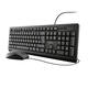 Toetsenbord Trust Primo + muis QWERTY zwart