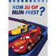 Wenskaart Hallmark uitnodiging Cars pak à 5 stuks