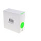 Etiket rillprint 35mm 500st op rol fluor groen