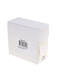 Etiket rillprint 35mm 500st op rol wit