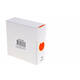 Etiket rillprint 25mm 500st op rol fluor rood