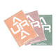 Schrijfblok Aurora A4 lijn 100 vel 70gr assorti