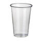 Beker Papstar 200ml Ø 70.3mm PP transparant 100 stuks