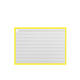 Flashcards A7 Geel incl. clipring 50 vel