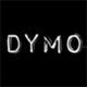 Reliëftape Dymo embossing plastic 9mm zwart op wit 3 stuks