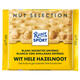 Chocolade Ritter Sport wit-hele hazelnoot 100gr