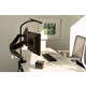 Bureaulamp Unilux Strata led tafelklem zwart