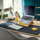 Bureau-onderlegger Leitz Cosy 80x40cm oprolbaar grijs