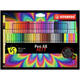 Viltstift STABILO Pen 68 Arty medium assorti set à 65 stuks