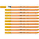 Fineliner STABILO point 88/87 fijn curry