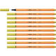 Fineliner STABILO point 88/67 fijn mosterd