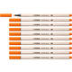 Brushstift STABILO Pen 568/30 bleek vermiljoen