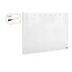 Weekplanner Nobo transparant acryl A4