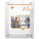 Infobord Nobo Premium Plus A5 acryl wand