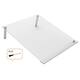 Notitiebord Nobo transparant acryl schuin A4