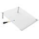 Notitiebord Nobo transparant acryl schuin A4