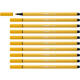 Viltstift STABILO Pen 68/87 medium curry