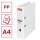 Ordner Esselte No.1 72mm PP 30% gerecycled folie Multipack wit 5 stuks