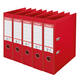 Ordner Esselte Vivida No.1 multipack 75mm A4 5 stuks rood