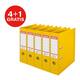 Ordner Esselte No 1 Power PP 75 mm geel 5 stuks