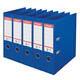 Ordner Esselte No.1 72mm PP 30% gerecycled folie Multipack blauw 5 stuks