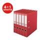 Ordner Esselte No 1 Power PP 50 mm rood 5 stuks