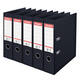 Ordner Esselte No.1 72mm PP 30% gerecycled folie Multipack zwart 5 stuks