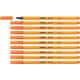 Fineliner STABILO point 88/30 fijn bleek vermiljoen