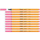 Fineliner STABILO point 88/29 fijn roze