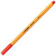 Fineliner STABILO point 88/48 fijn lichtrood