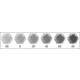 Potlood Faber-Castell 9000 6 hardheden in blik