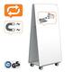 Whiteboard systeem Nobo Move & Meet 90x180cm