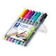 Viltstift Staedtler Lumocolor 317 permanent M set à 8 kleuren