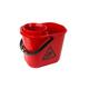 Mopemmer spaans Cleaninq met korf 12L rood