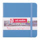Schetsboek Talens Art Creation 80 witte vellen 140gr 120x120mm blauw
