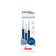 Gelschrijvervulling Pentel LR7 Energel medium blauw set à 3 stuks