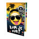 Uitnodiging Tropical DJ 17x14.2cm