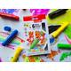 Verfstift Bruynzeel Kids assorti basis 6 stuks
