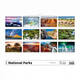 Kalender 2027 Helma 365 31.5x45cm Nationale parken