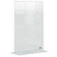 Infobord Nobo Premium Plus A5 acryl vrijstaand