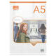 Infobord Nobo Premium Plus A5 acryl vrijstaand