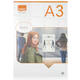 Infobord Nobo Premium Plus A3 acryl vrijstaand