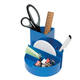 Pennenkoker MAUL roundbox Blauwe Engel recycled 6 vaks blauw