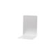 Boekensteun MAUL aluminium 16x15x21cm set 2 zilver