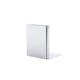 Boekensteun MAUL aluminium 16x15x21cm set 2 zilver