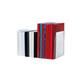 Boekensteun MAUL aluminium 16x15x21cm set 2 zilver