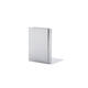 Boekensteun MAUL aluminium 12x12x17.5cm set 2 zilver
